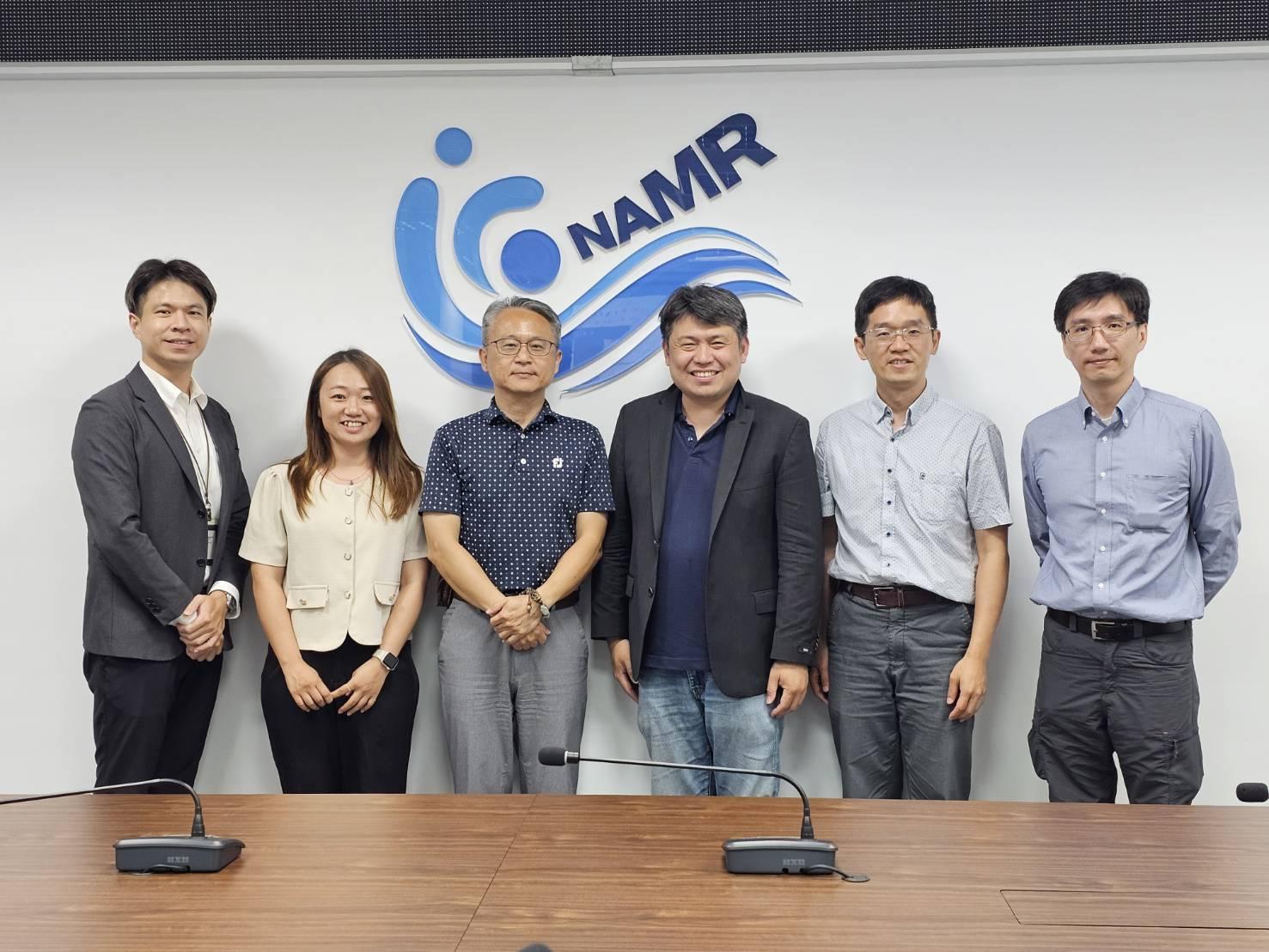 海洋委員會國家海洋研究院拜會翁健二副院長